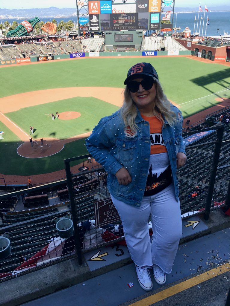 Jacqueline at ATT Park San Francisco