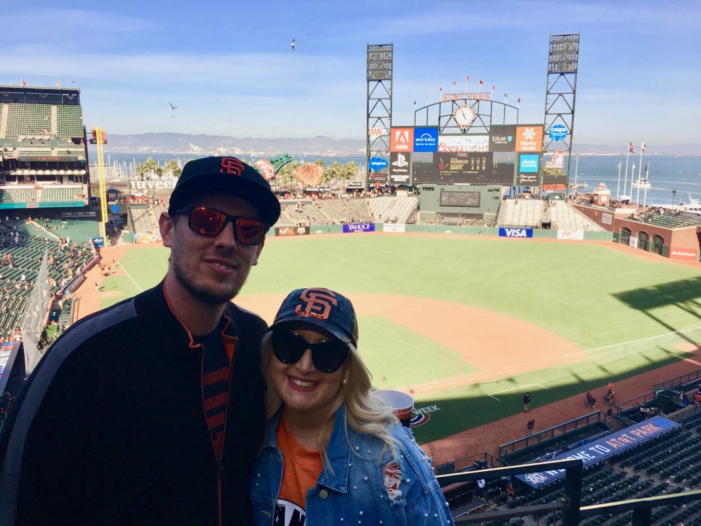 Jacqueline and Kevin ATT Park