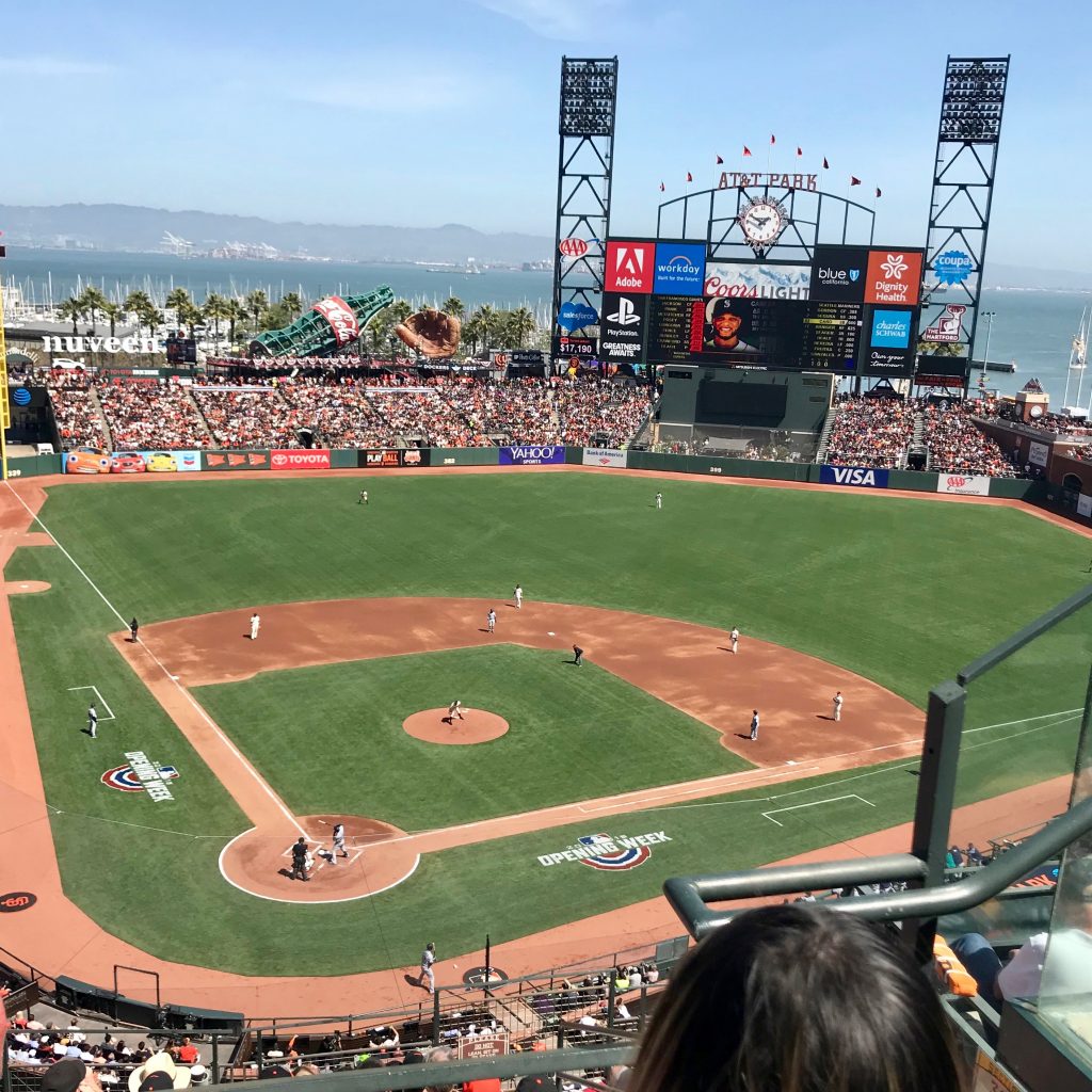 ATT Park from section 313