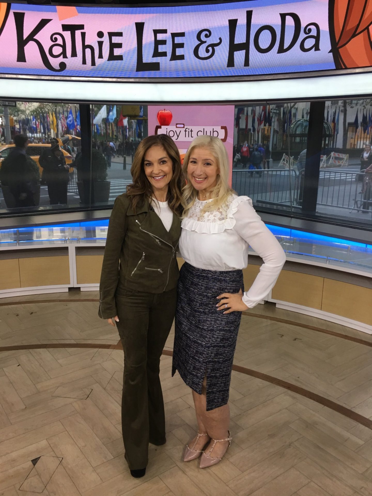 jacqueline Adan Joy Bauer TODAY Show Joy Fit Club