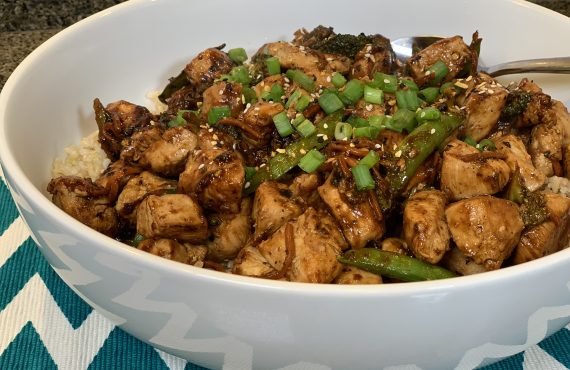 General Tso's Chicken and Vegetables