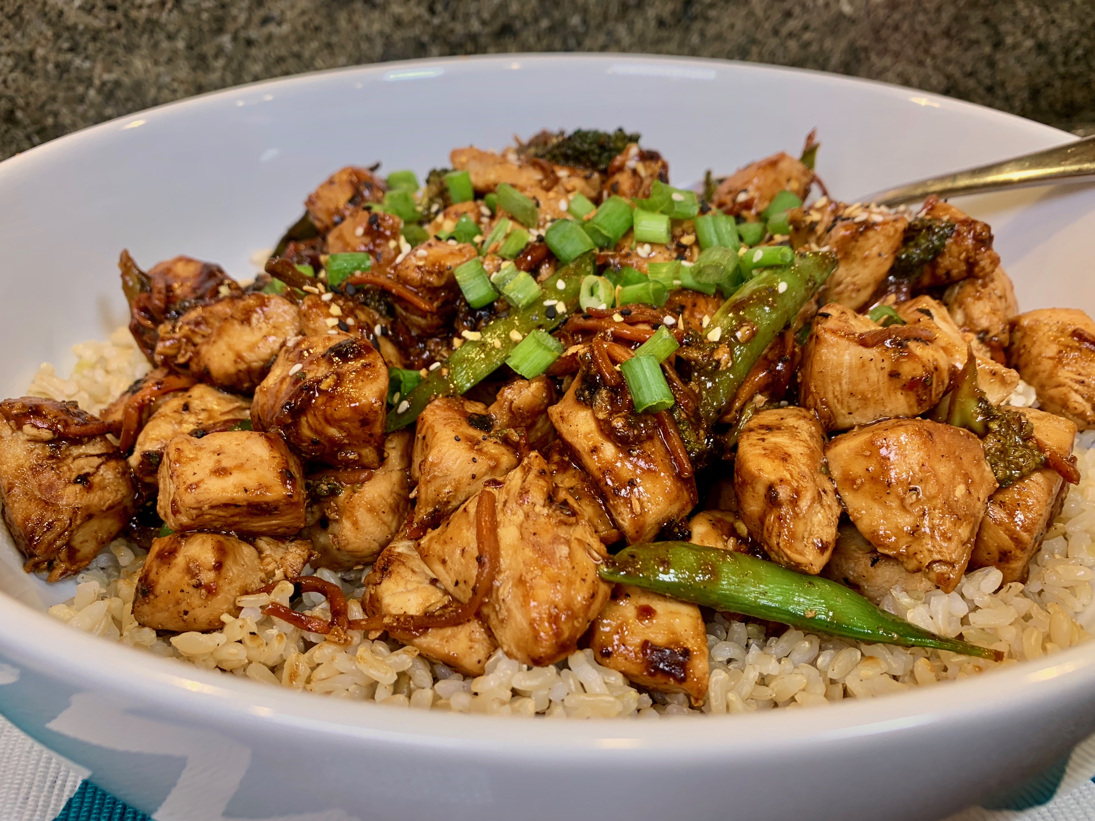 General Tso's Chicken and Vegetables