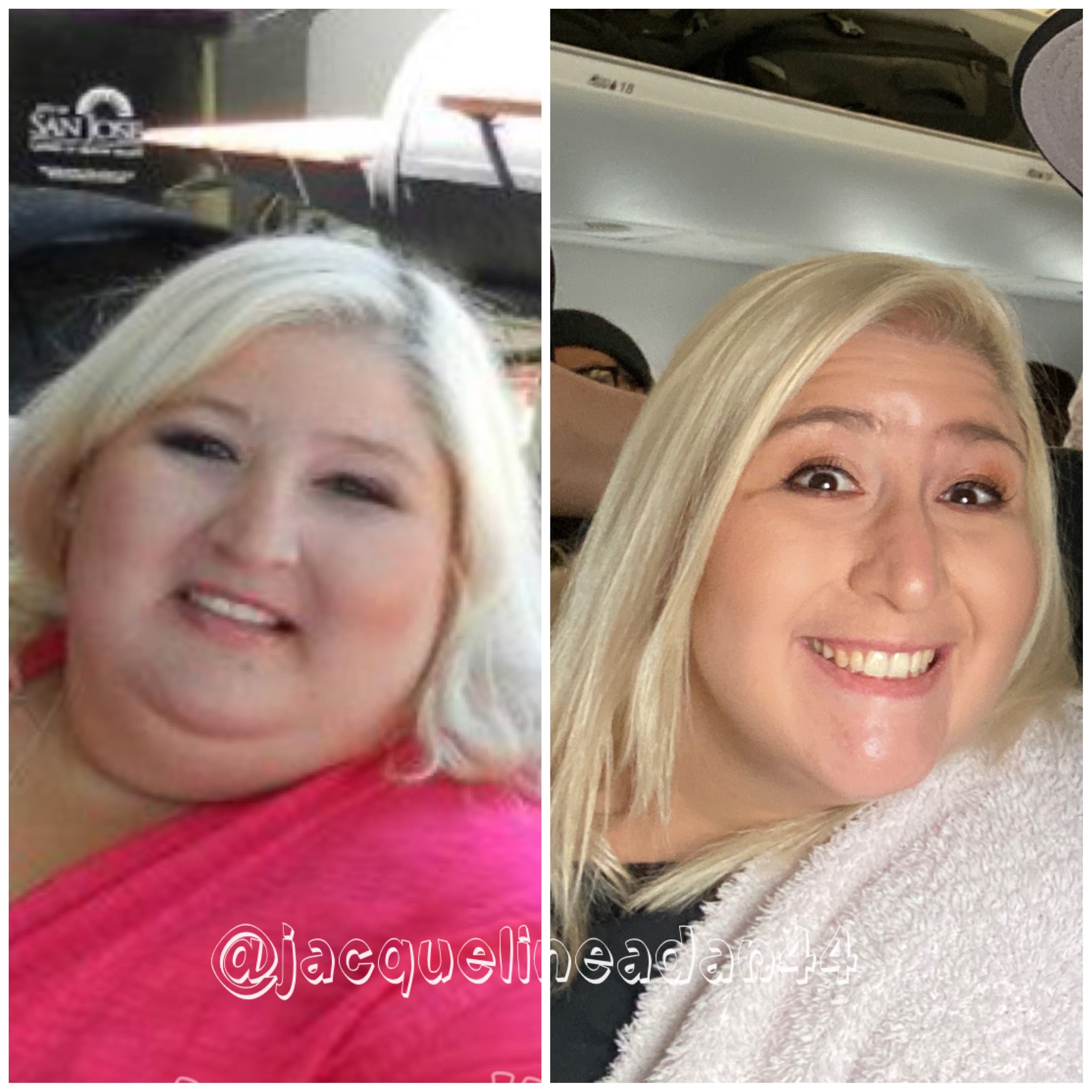 jacqueline adan before and after weight loss