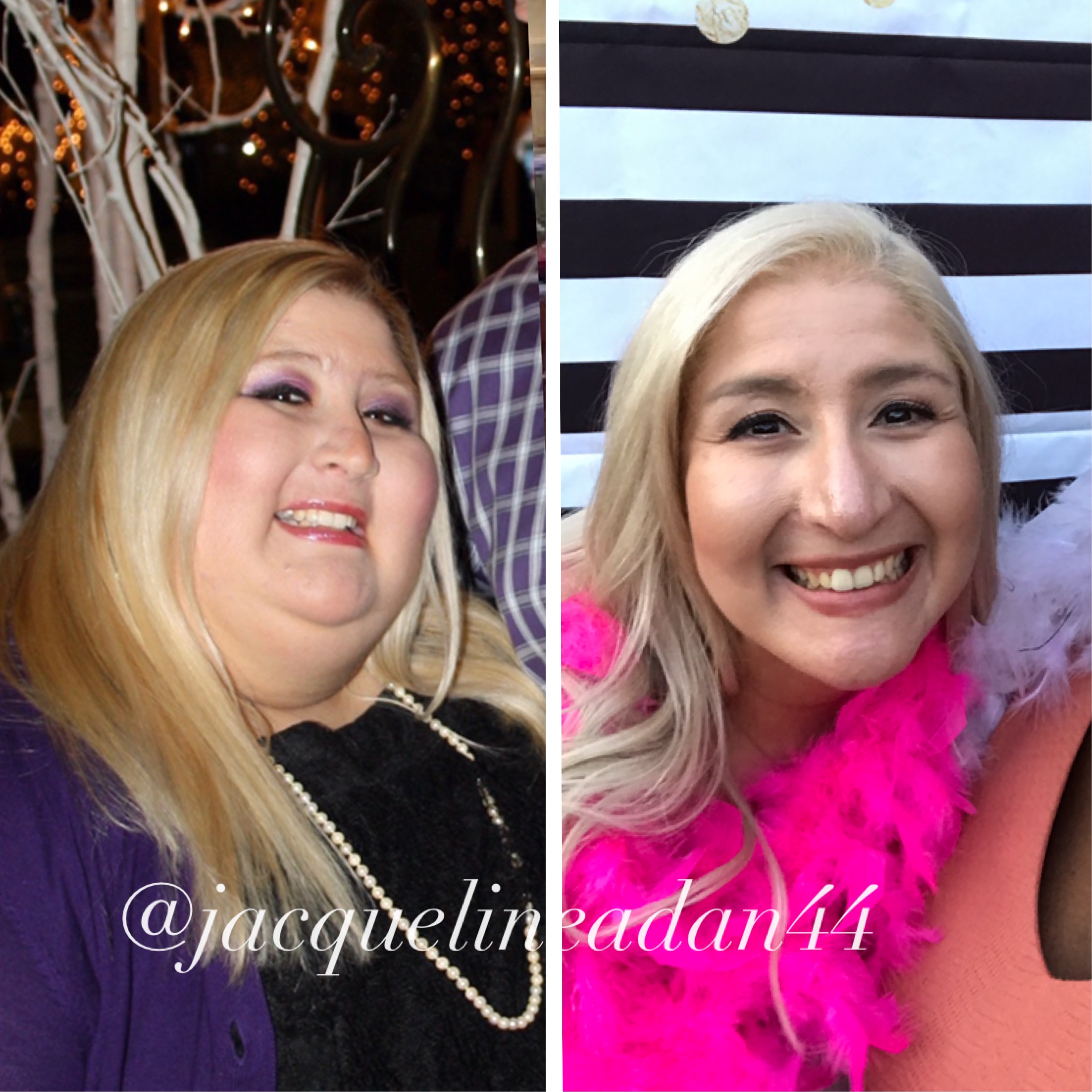 jacqueline adan before and after weight loss