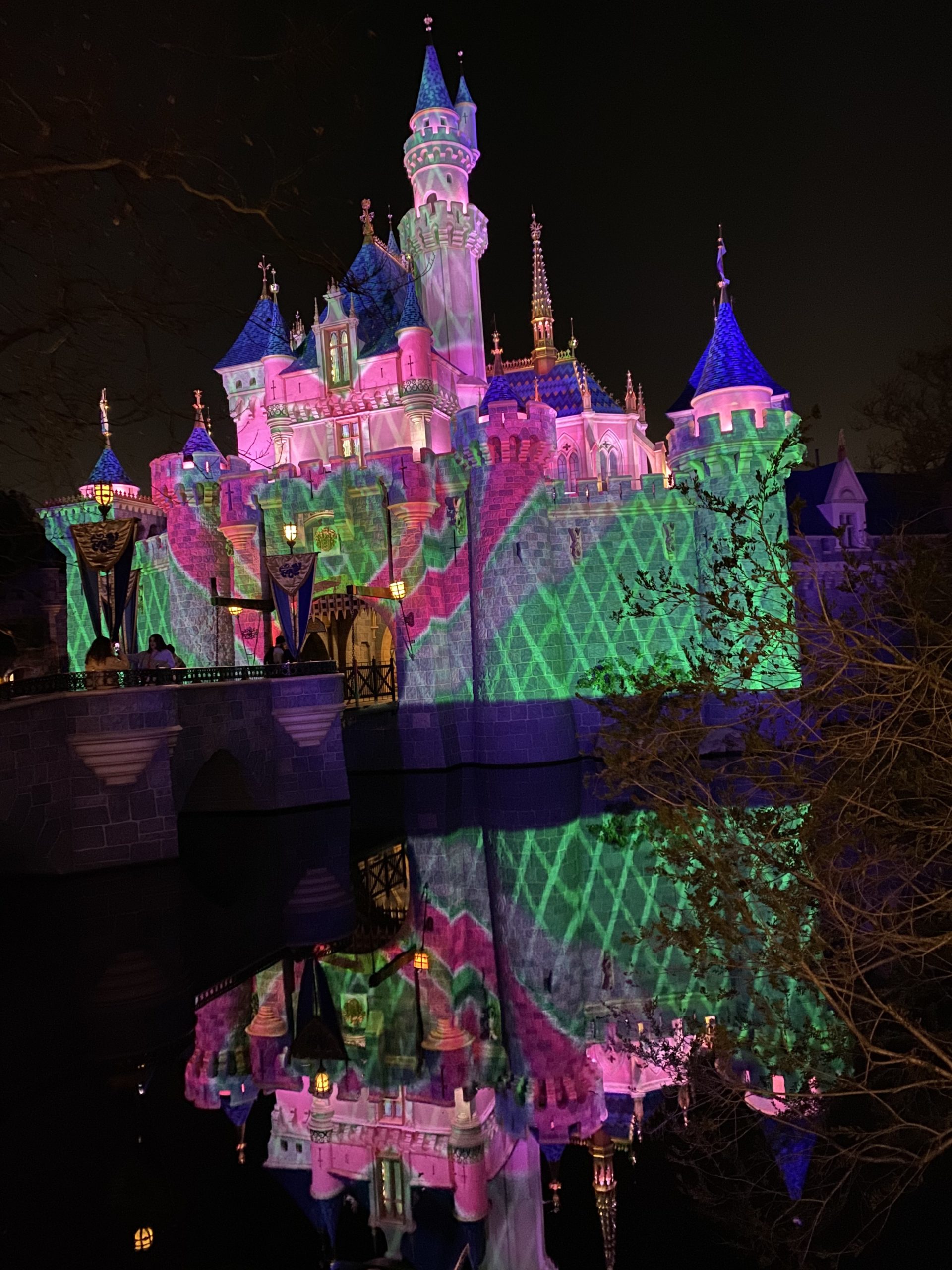 Disneyland After Dark Sweethearts Nite Castle Projections 1