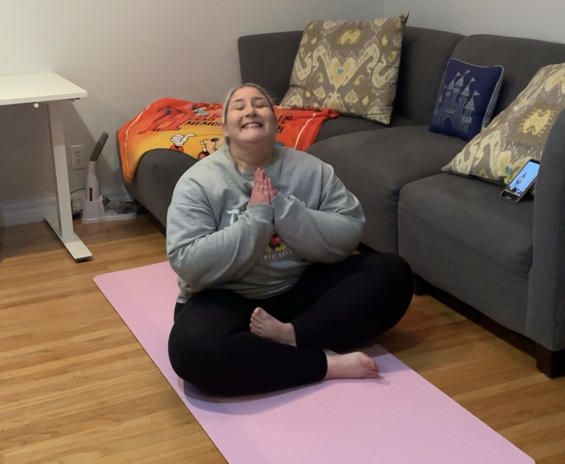 Jacqueline Stretching