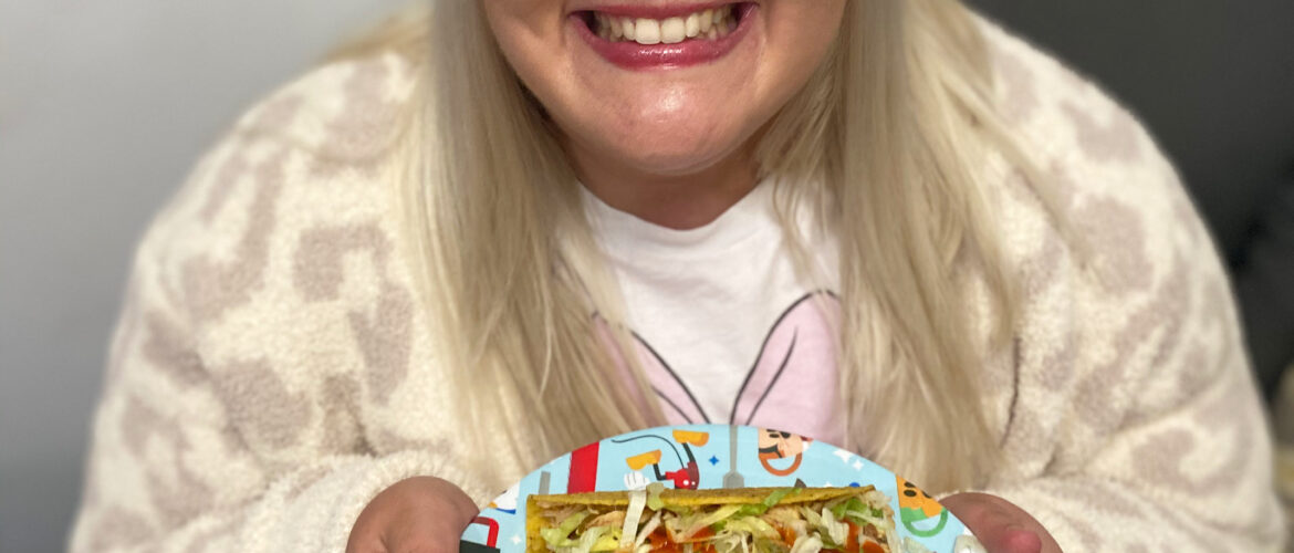 Jacqueline With tacos