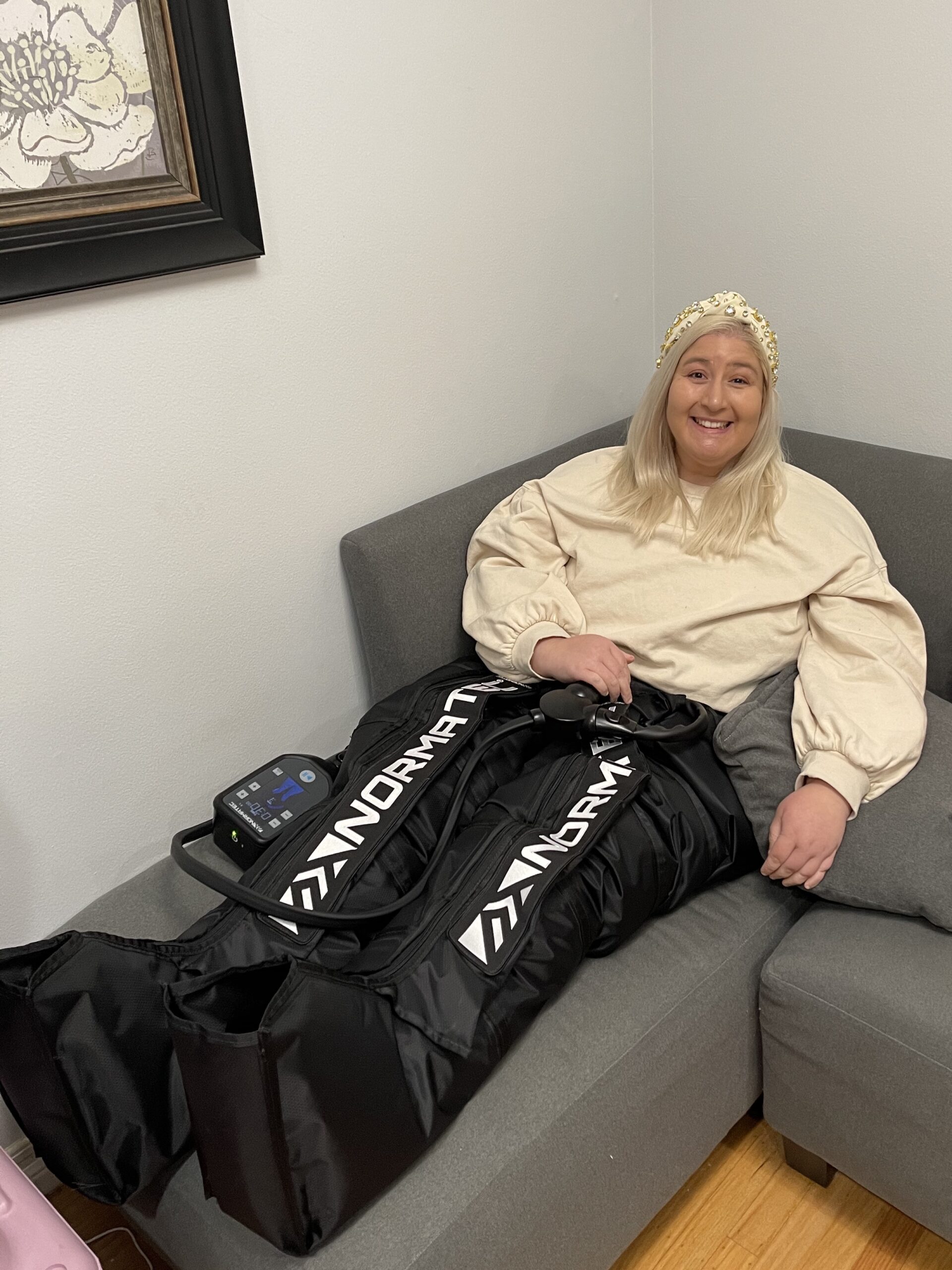 Jacqueline Normatec Boots