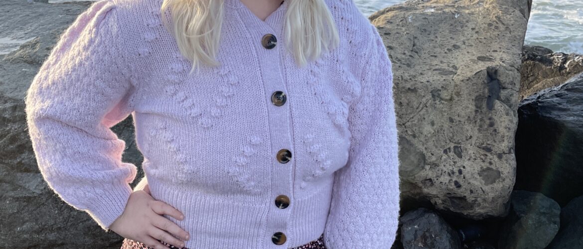 Jacqueline at the beach